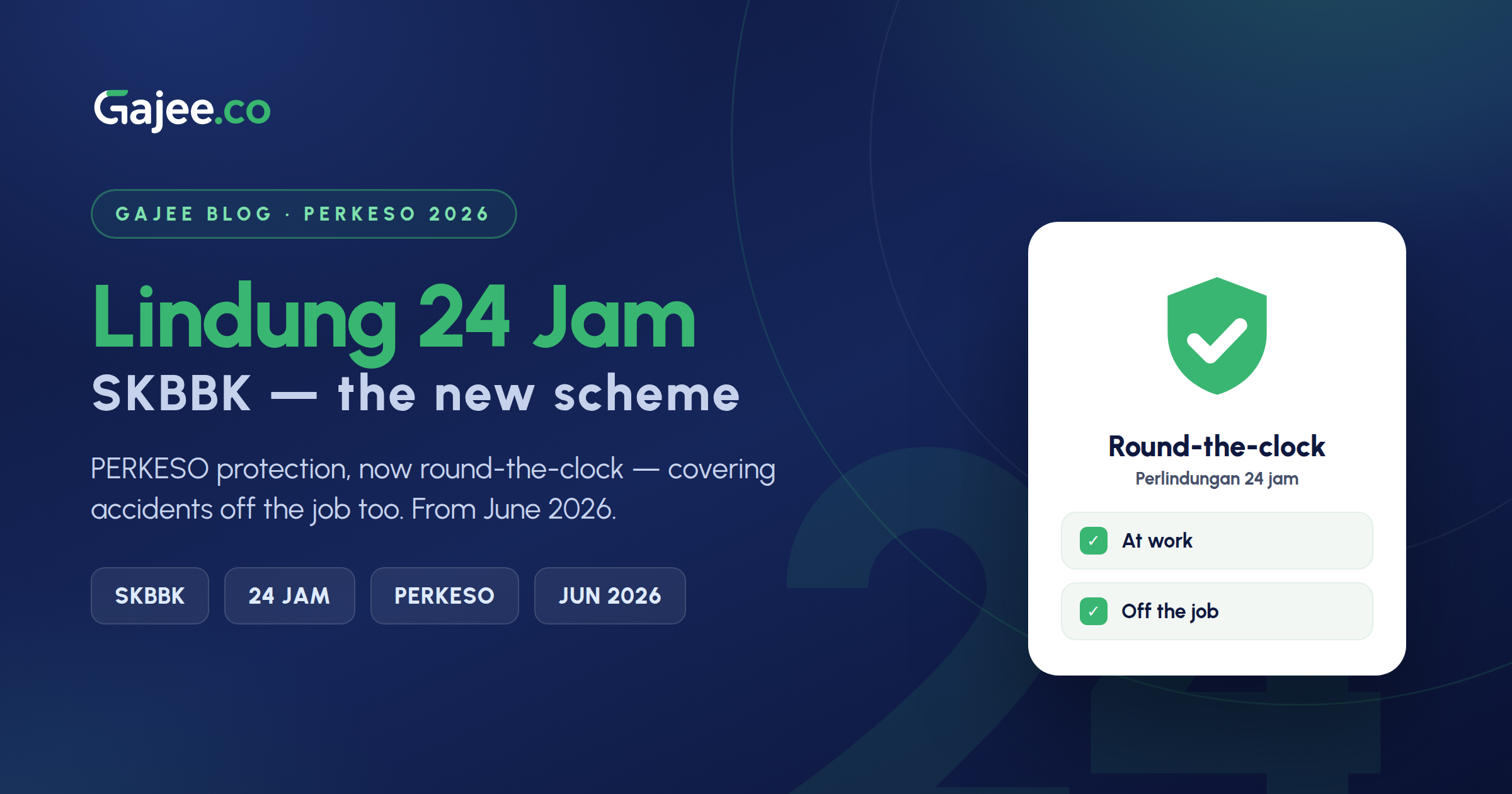 PERKESO Lindung 24 Jam (SKBBK): What Malaysian Employers Need to Know in 2026